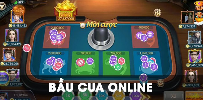 cách chơi bầu cua online